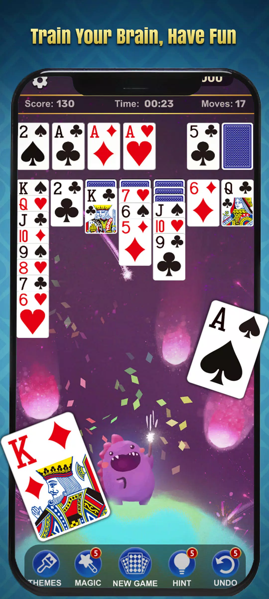 Solitaire Go: Klondike スクリーンショット 1