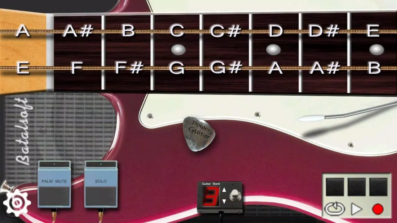 Power guitar HD ဖန်သားပြင်ဓာတ်ပုံ 0