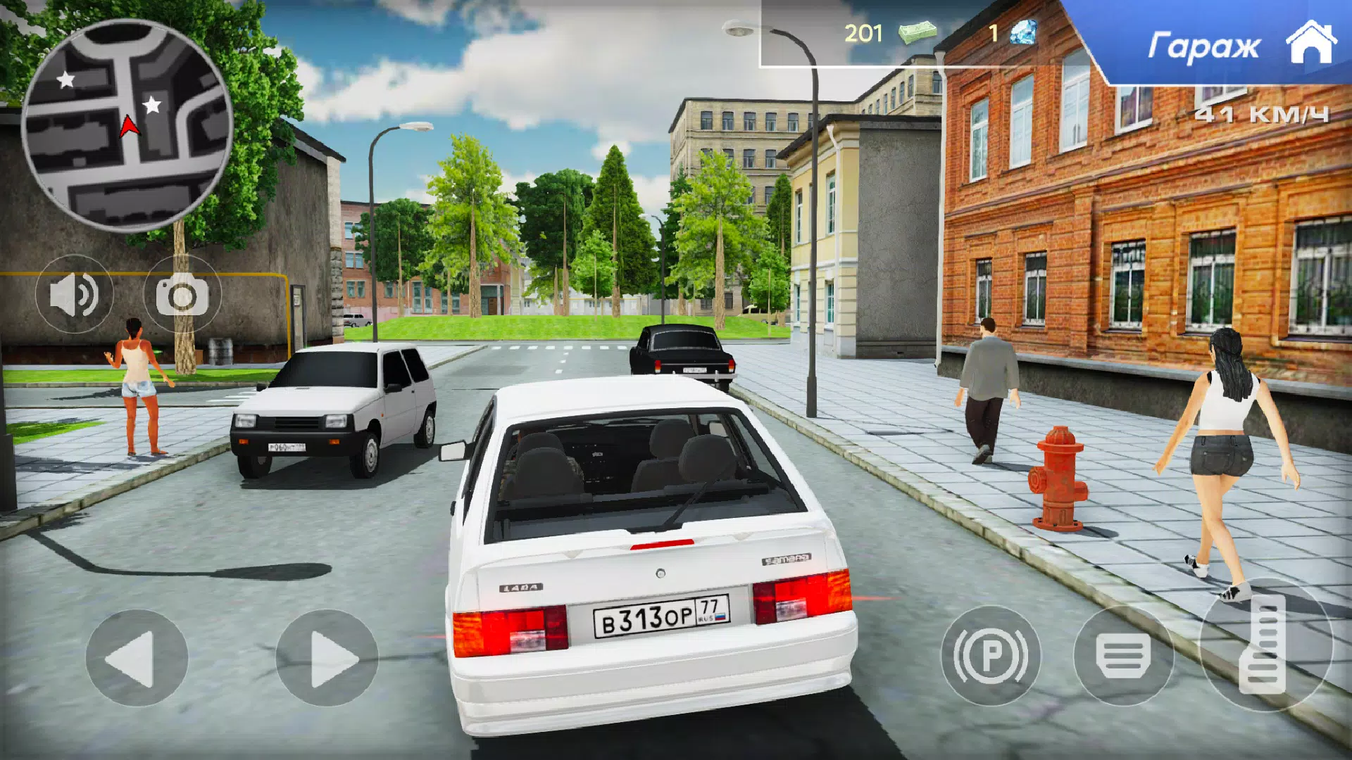 Lada 2113 Russian City Driving Captura de pantalla 1