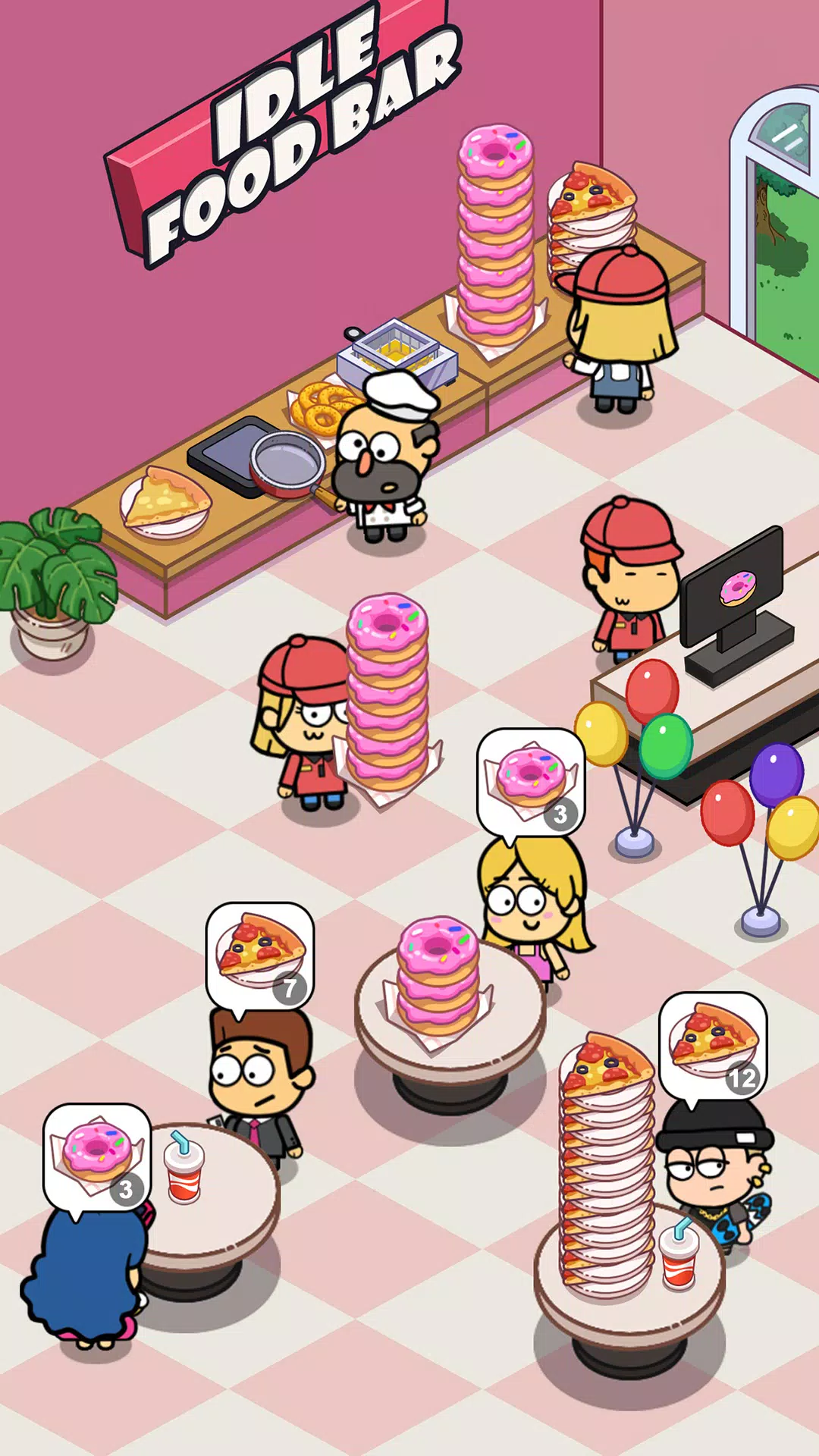 Idle Food Bar Tangkapan skrin 2