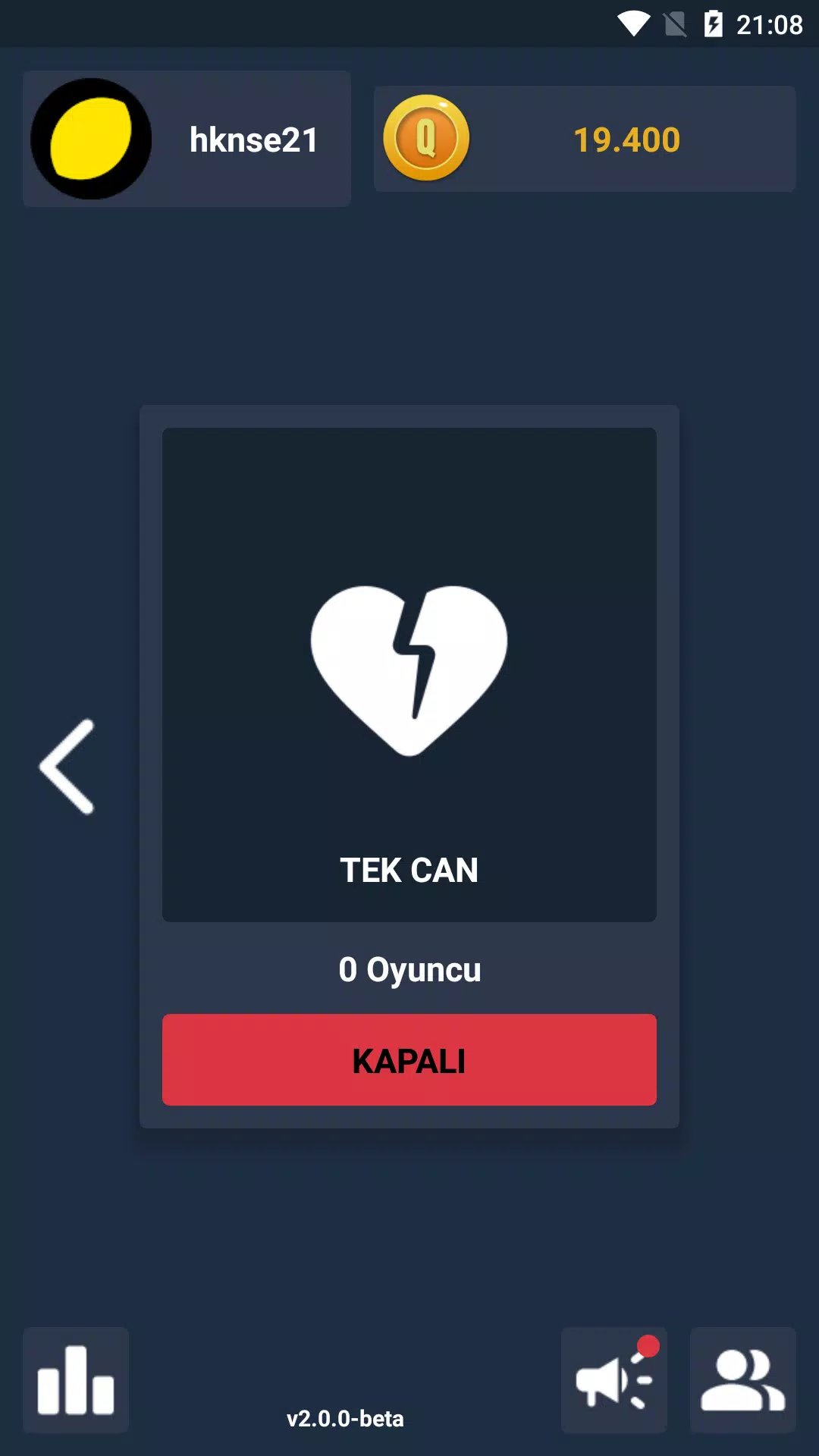 Schermata Biyoloji Quiz 3