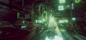 VR Cyberpunk City Screenshot 0