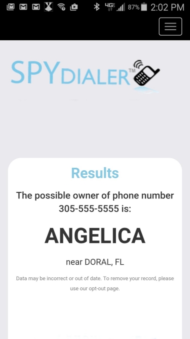 Spy Dialer Screenshot 1