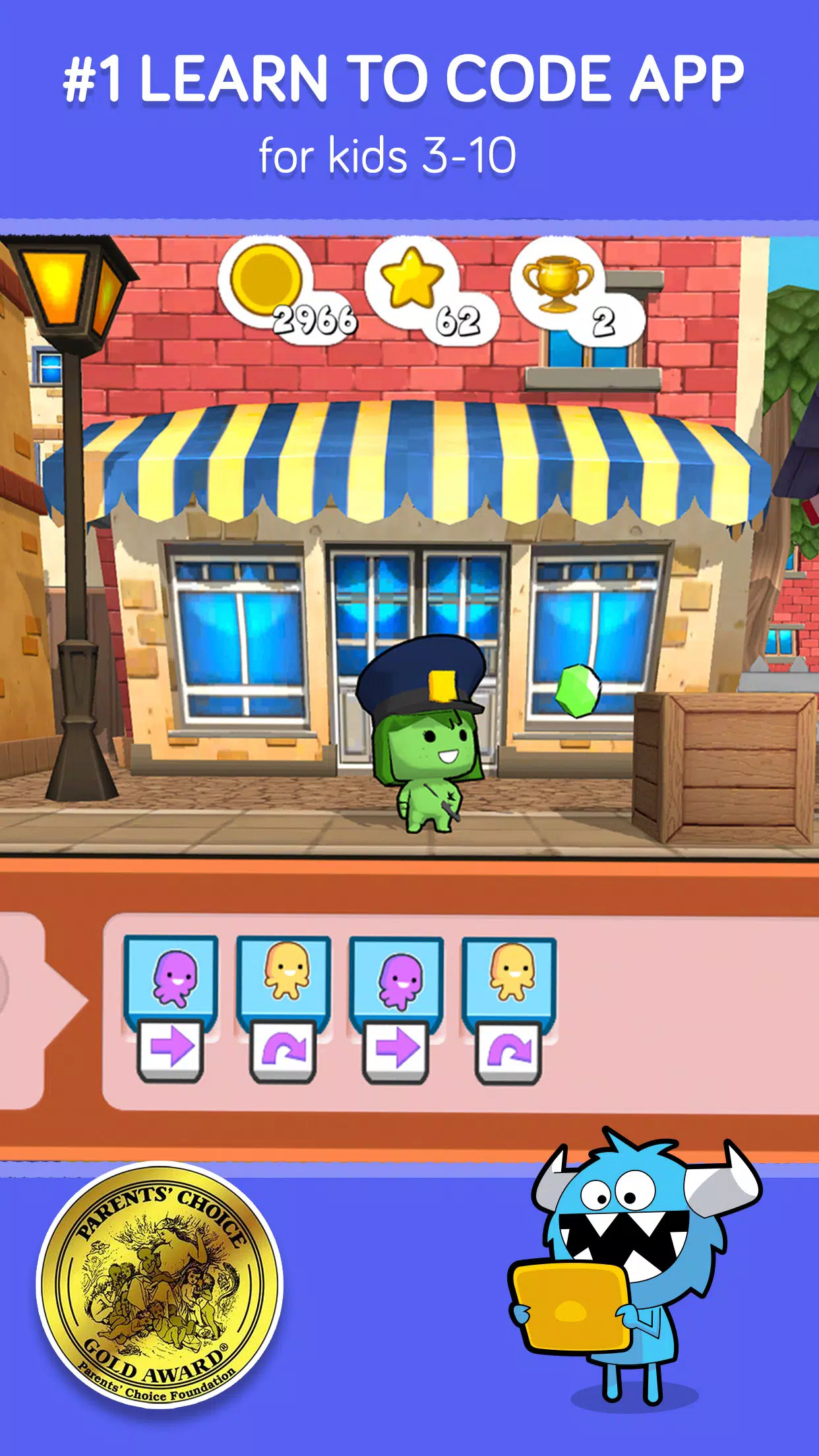 codeSpark Código de niños Captura de pantalla 0