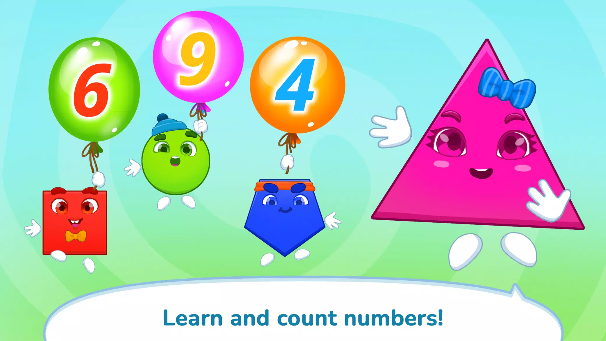 Numbers & Shapes Learning Game Capture d'écran 2