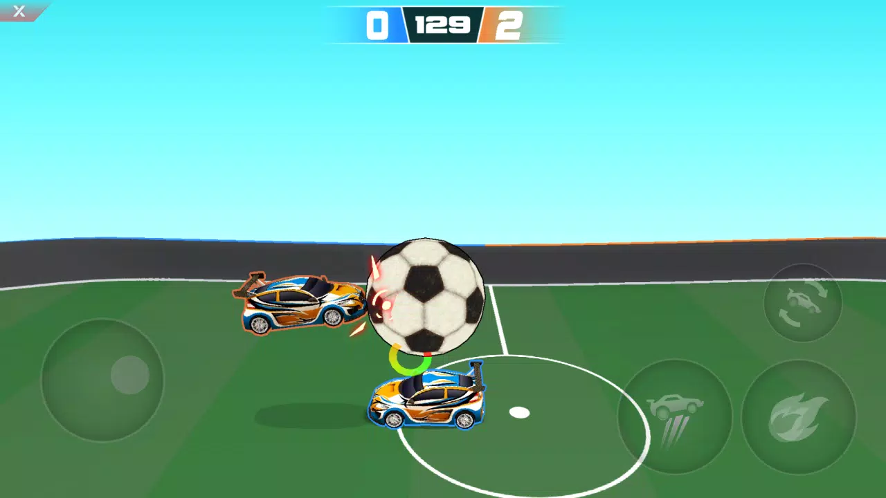 ROCKET CARS SOCCER ဖန်သားပြင်ဓာတ်ပုံ 0