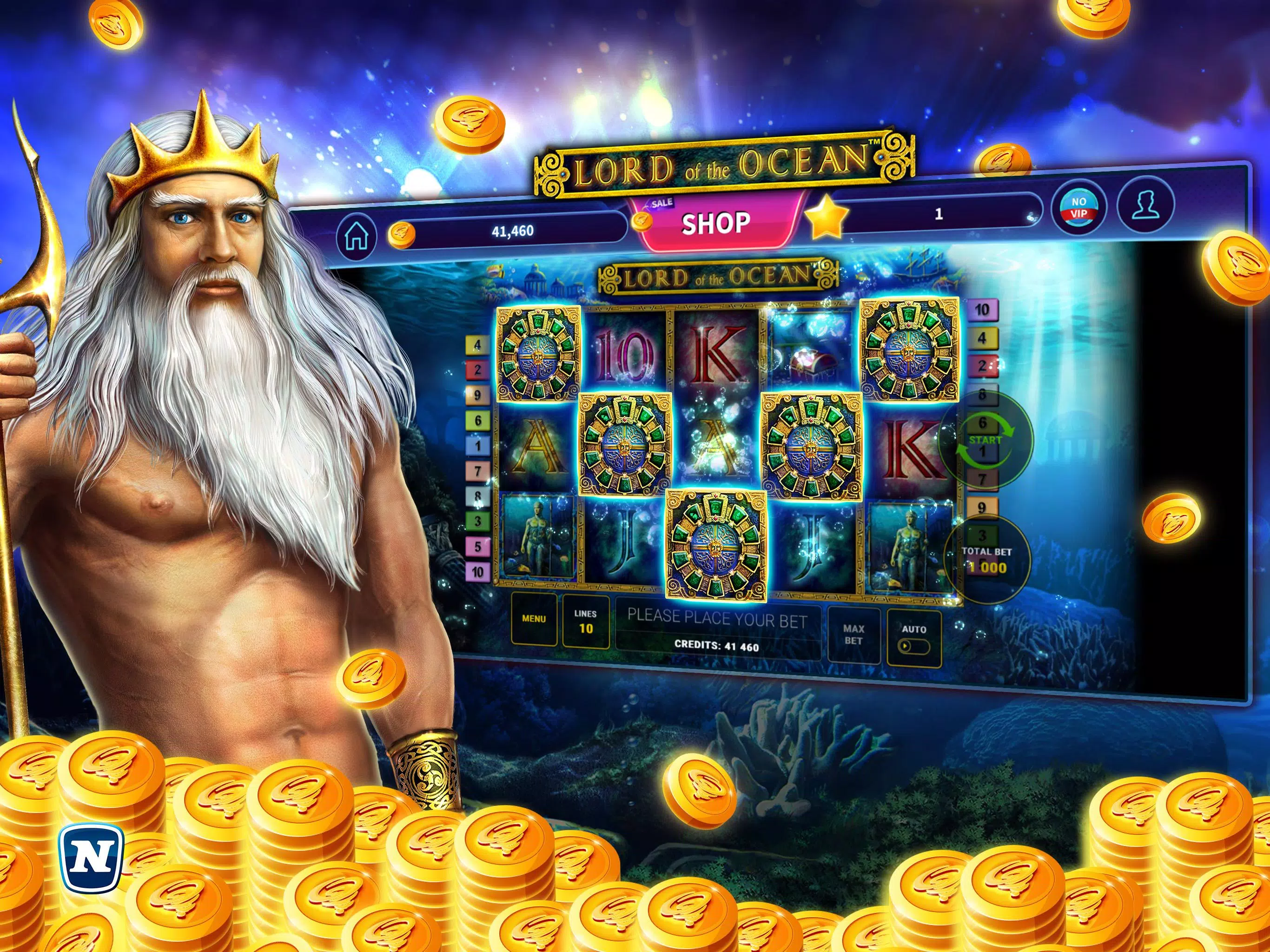 Lord of the Ocean™ Slot Ekran Görüntüsü 3