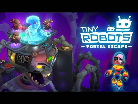 Tiny Robots: Portal Escape Gameplay