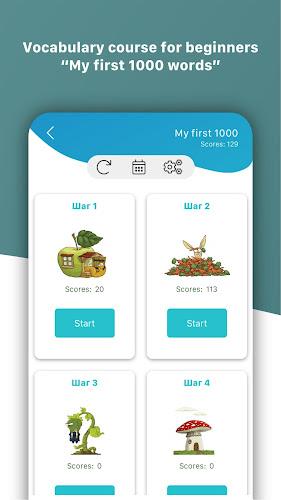 Учить английские слова и фразы 스크린샷 3