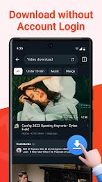 Video Downloader - XDownloader Capture d'écran 1