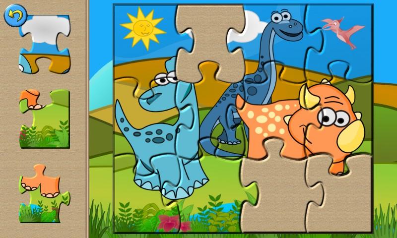 Dino Puzzle Kids Dinosaur Game ภาพหน้าจอ 3