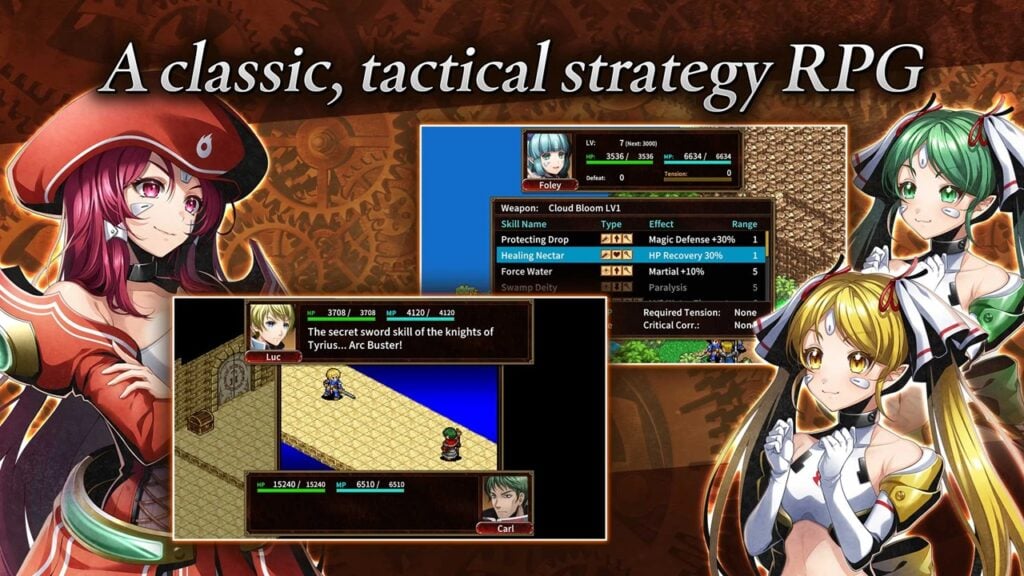 KEMCO Drops A New Tactical RPG Eldgear Full Of Magic And Mystery