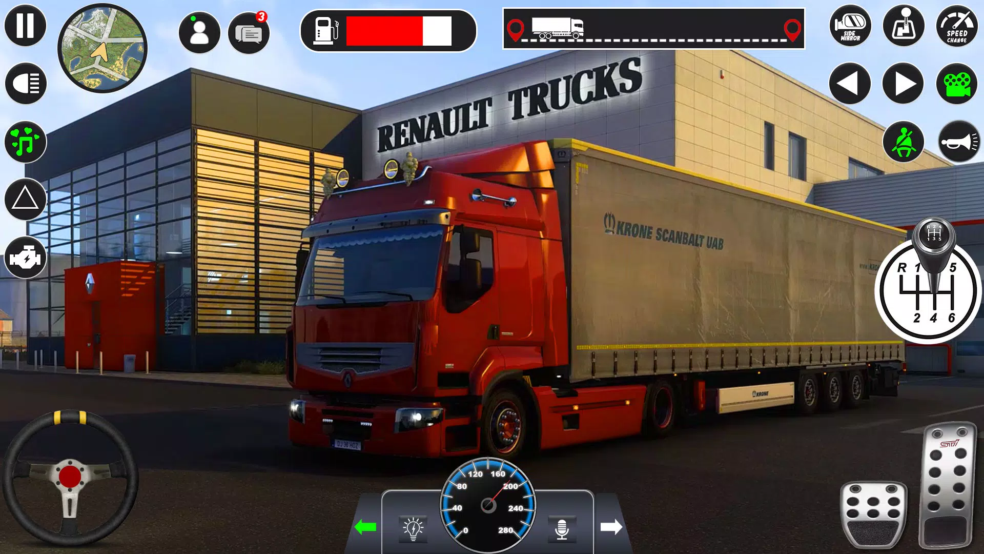 Euro Cargo Truck Simulator 3D ภาพหน้าจอ 2