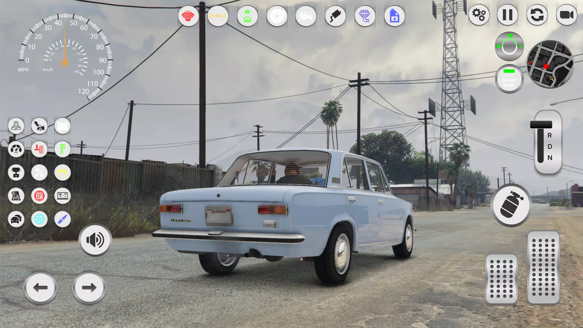 VAZ 2101: Soviet Era Simulator स्क्रीनशॉट 2