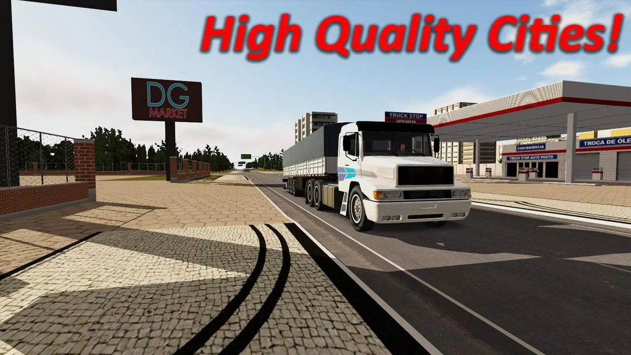 Heavy Truck Simulator Captura de pantalla 1