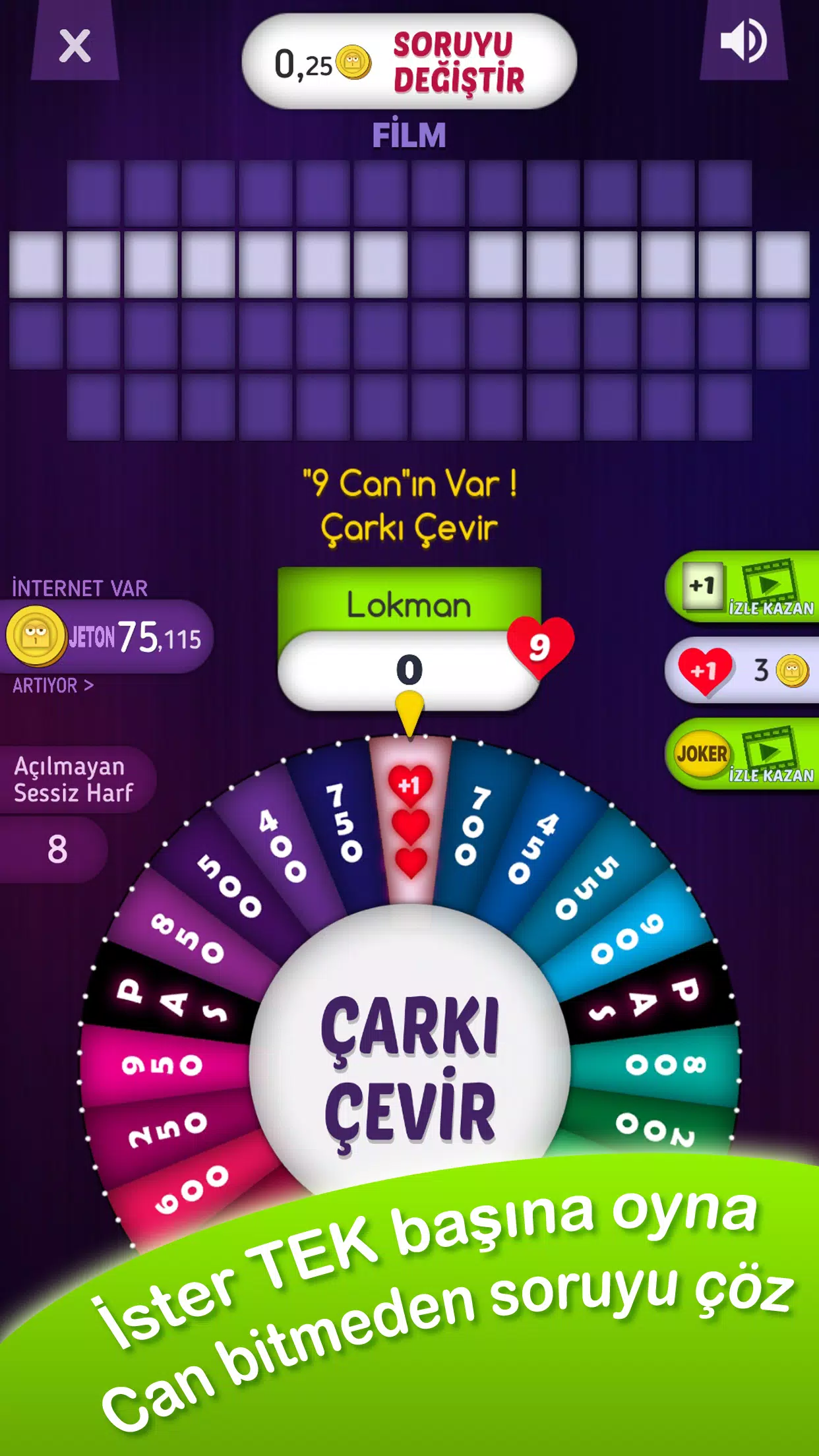 Çarkıfelek Mobil - Zarf Seç Tangkapan skrin 0