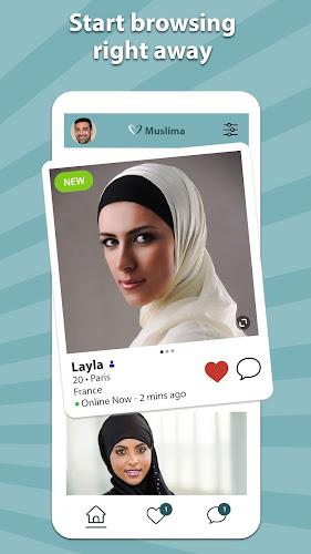 Muslima: Arab &  Muslim Dating 스크린샷 2