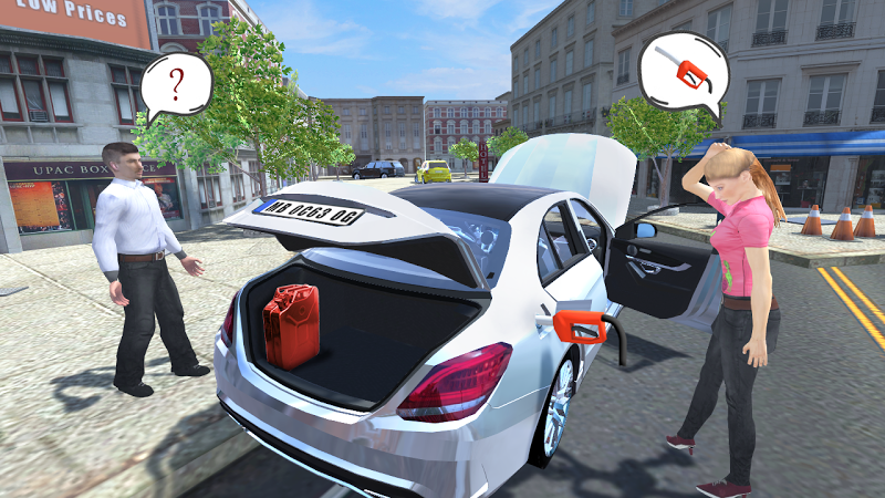 Car Simulator C63 स्क्रीनशॉट 2