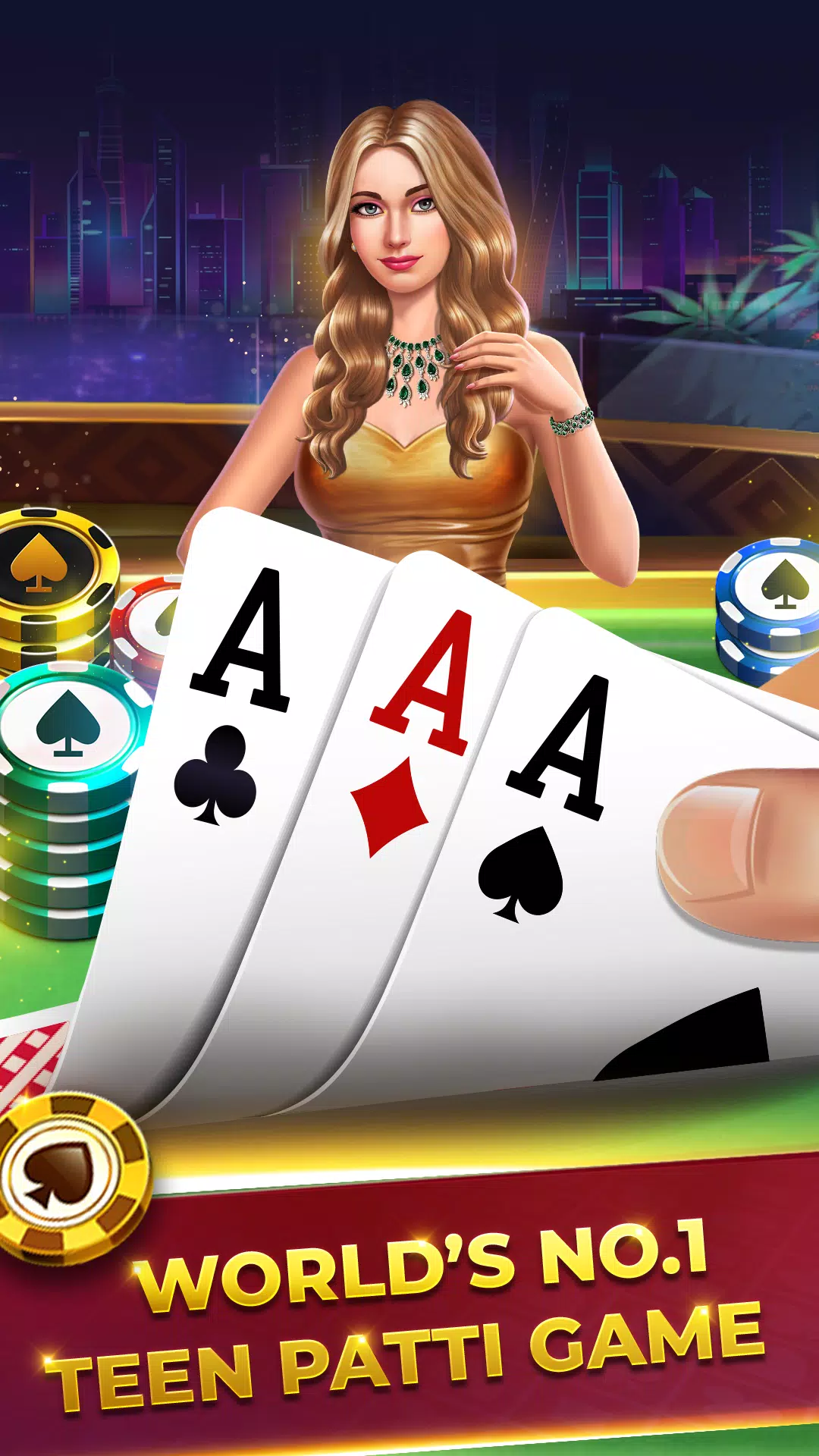 Teen Patti King® -3 Patti Card Captura de pantalla 1