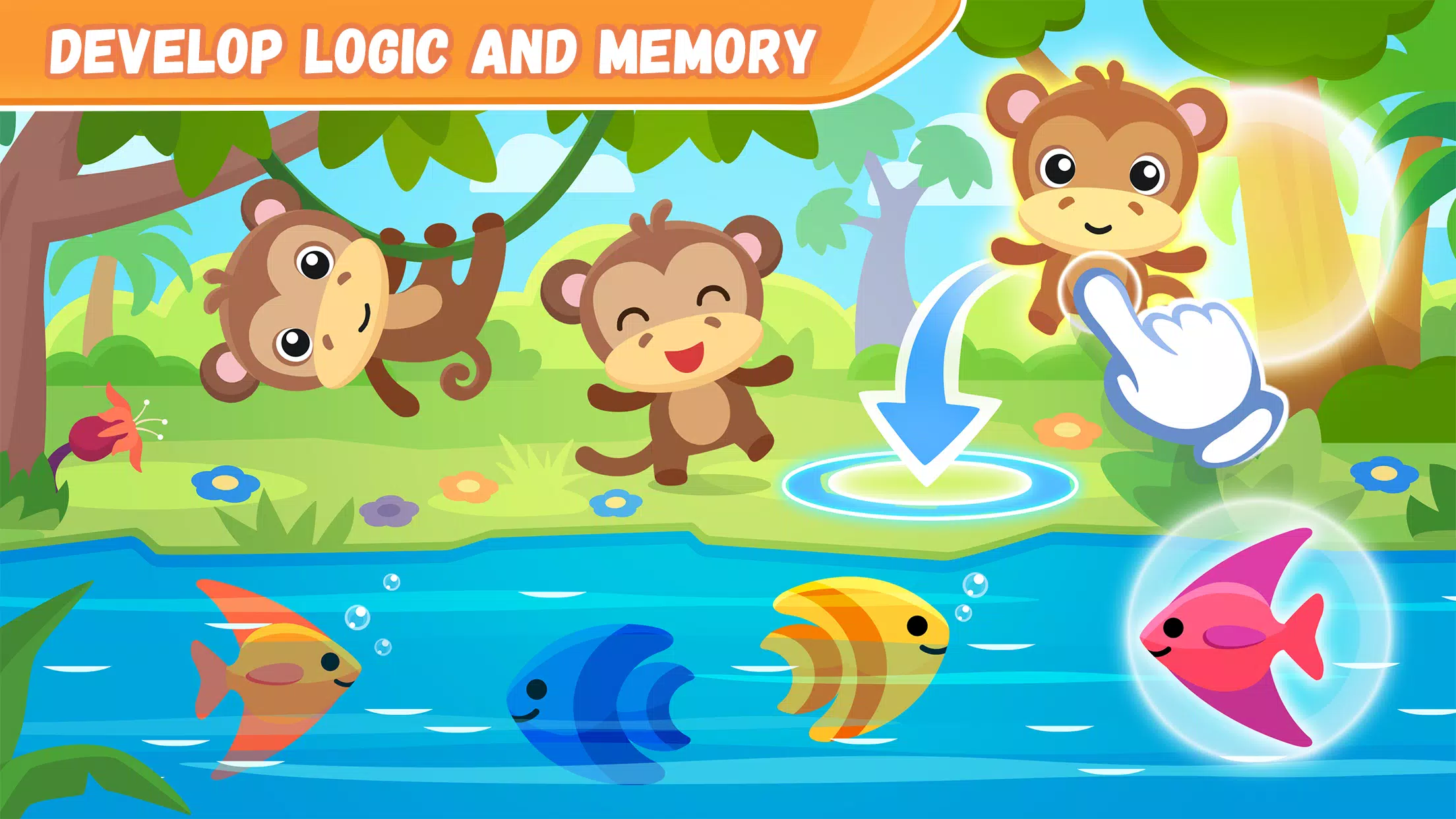 Educational games for kids 2-4 ภาพหน้าจอ 3