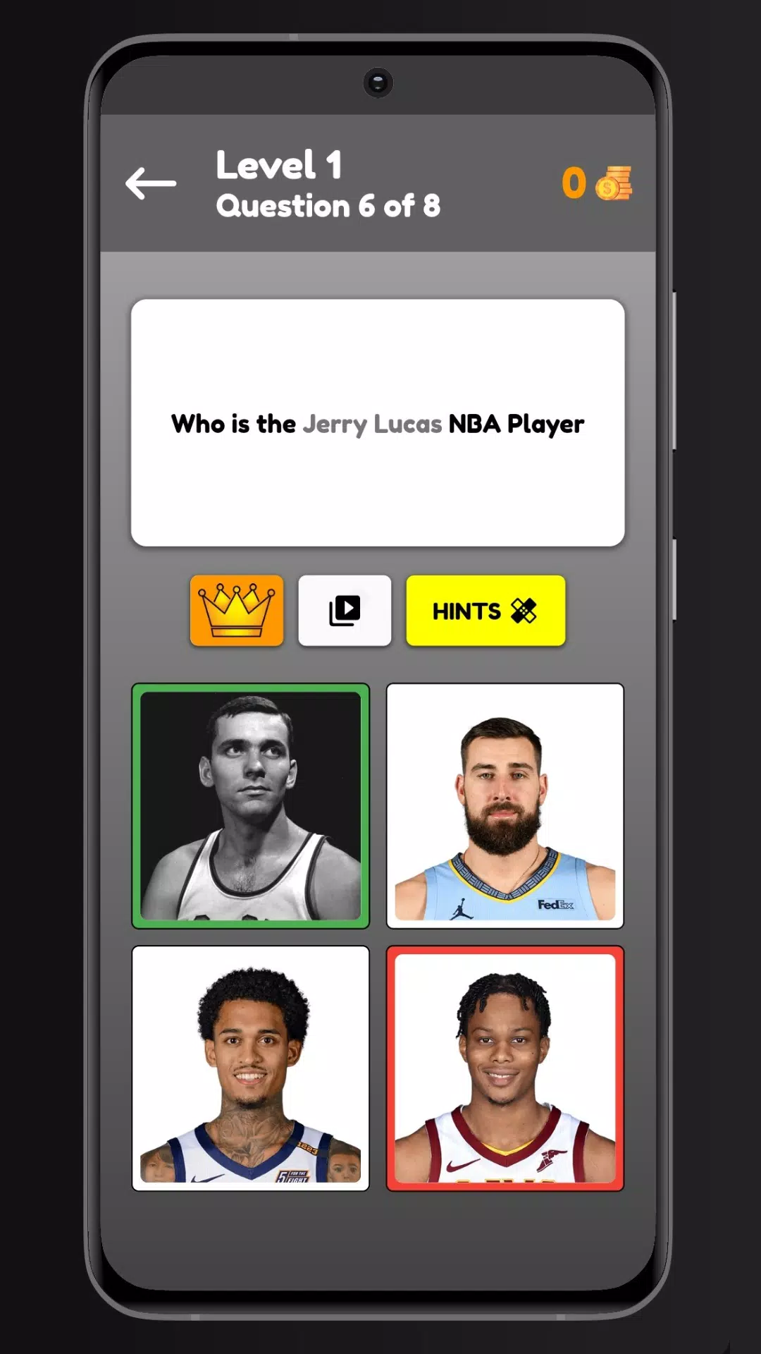 Basketball Quiz - NBA Quiz Zrzut ekranu 1
