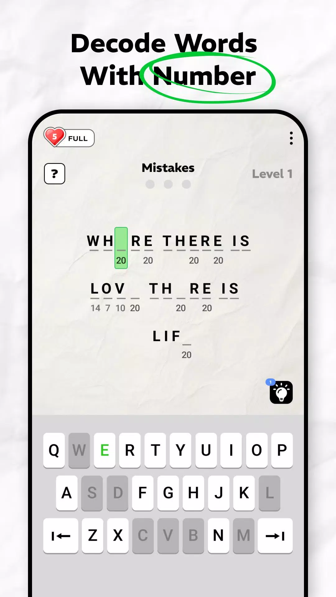Cryptogram IQ ဖန်သားပြင်ဓာတ်ပုံ 2