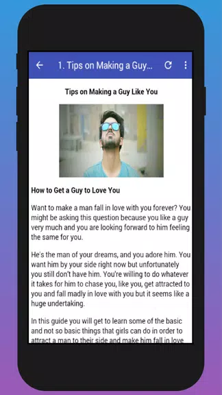How To Make a Guy Fall in Love With You Captura de tela 1