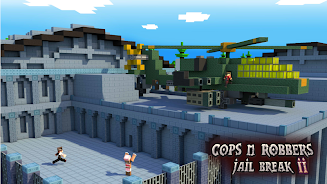 Cops N Robbers: Prison Games 2 Tangkapan skrin 1