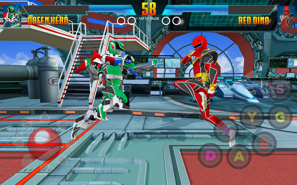 Hero Dino Morphin Fight Ranger Captura de tela 2