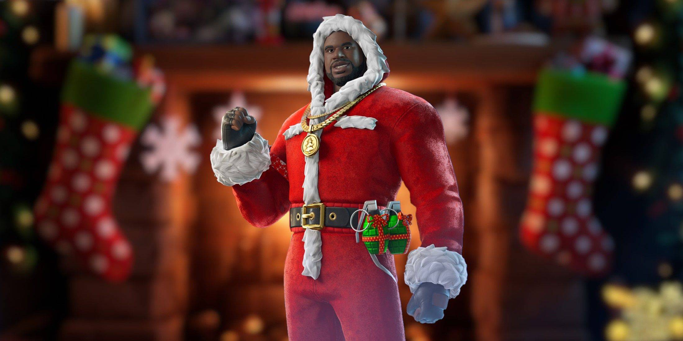 Fortnite: Cara Mendapatkan Kulit Santa Shaq