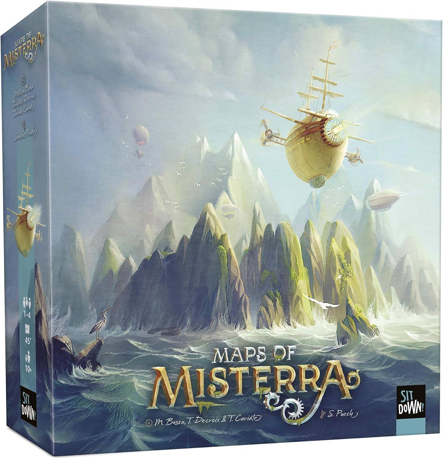 Amazon a une vente de jeux de société sur Maps of Misterra pour 12,99 $