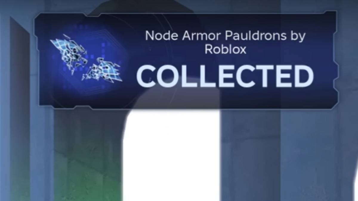 Node Armor Pauldrons được trang bị trong The Hunt: Mega Edition