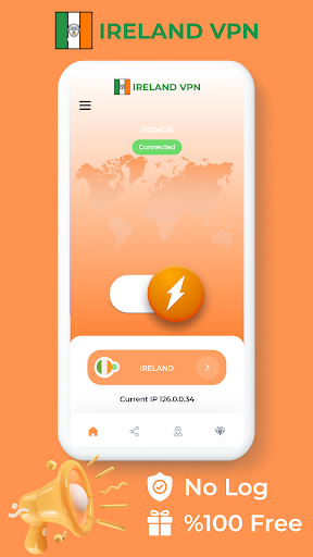 Ireland VPN - Private Proxy Captura de pantalla 0