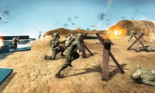 D-Day World War 2 Army Games Captura de tela 0