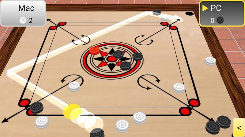 Carrom 3D Captura de pantalla 1