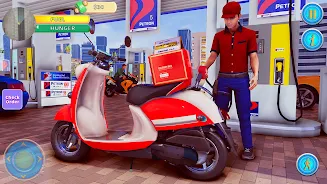 Food Delivery Boy Bike Game 3D ภาพหน้าจอ 2