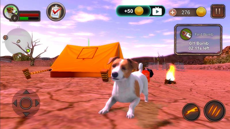 Jack Russell Terrier Simulator स्क्रीनशॉट 0