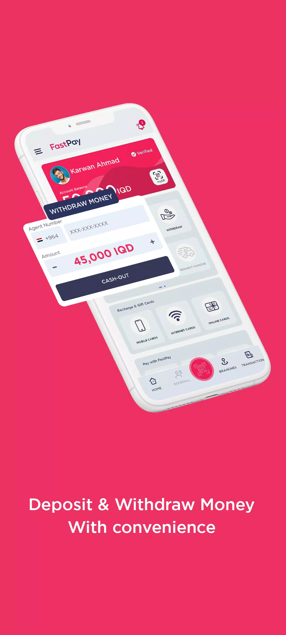 FastPay Wallet Screenshot 2