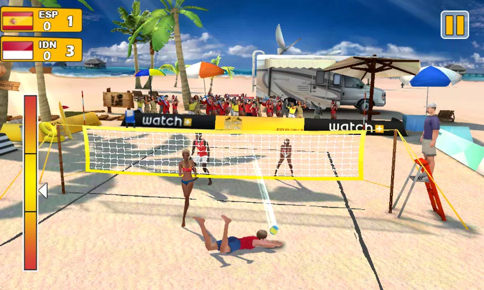 Beach Volleyball 3D Captura de tela 3