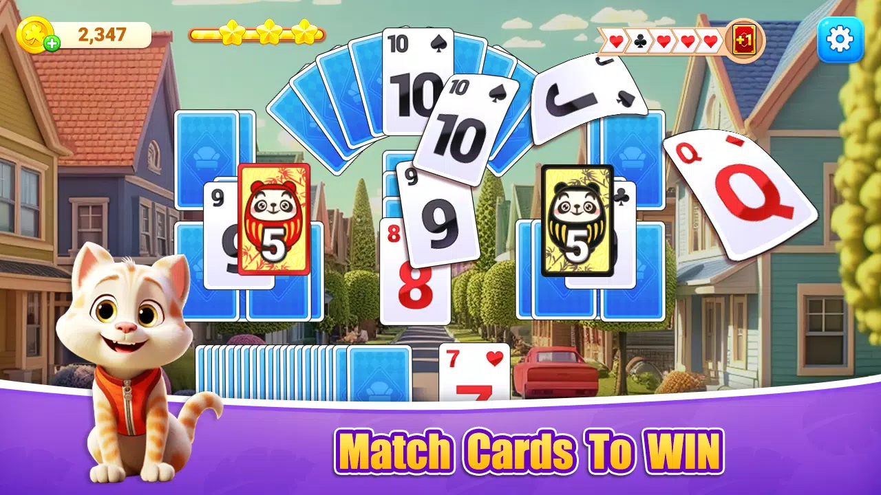 Patience Solitaire TriPeaks 스크린샷 2