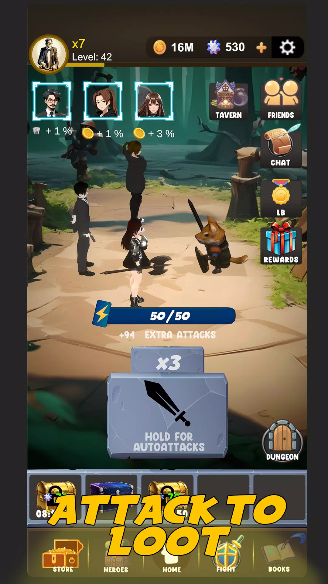 Heroes Ascend Скриншот 0