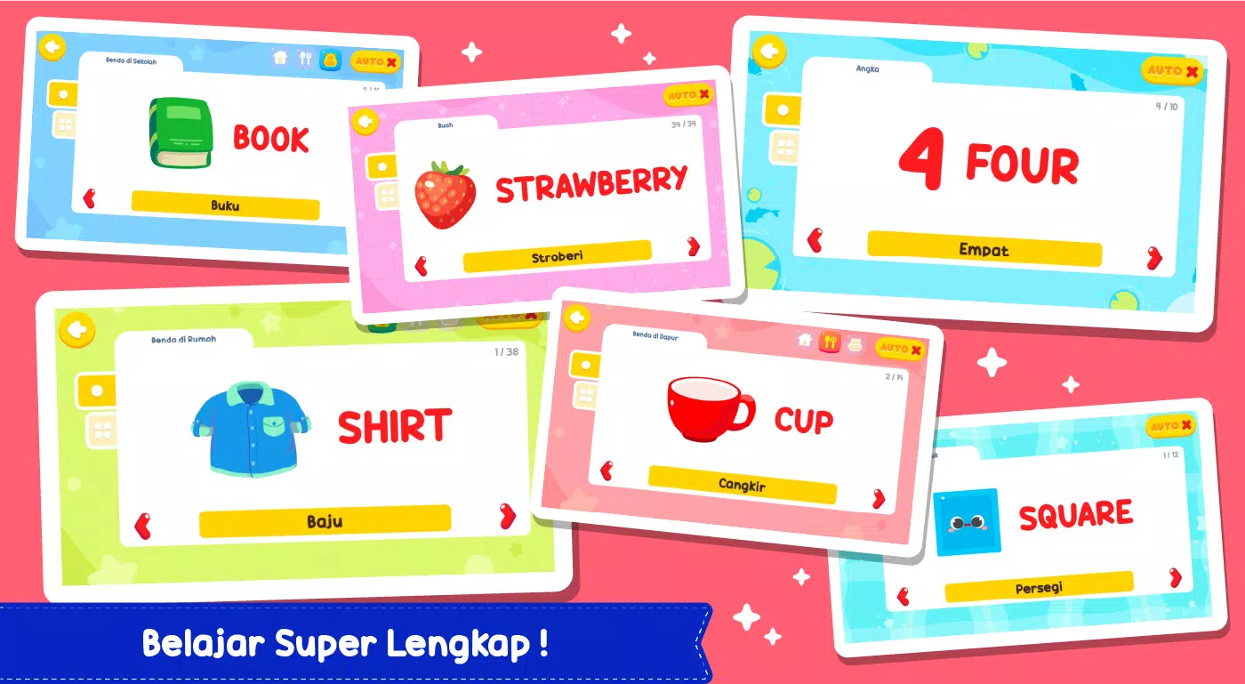 Belajar Bahasa Inggris Captura de pantalla 1