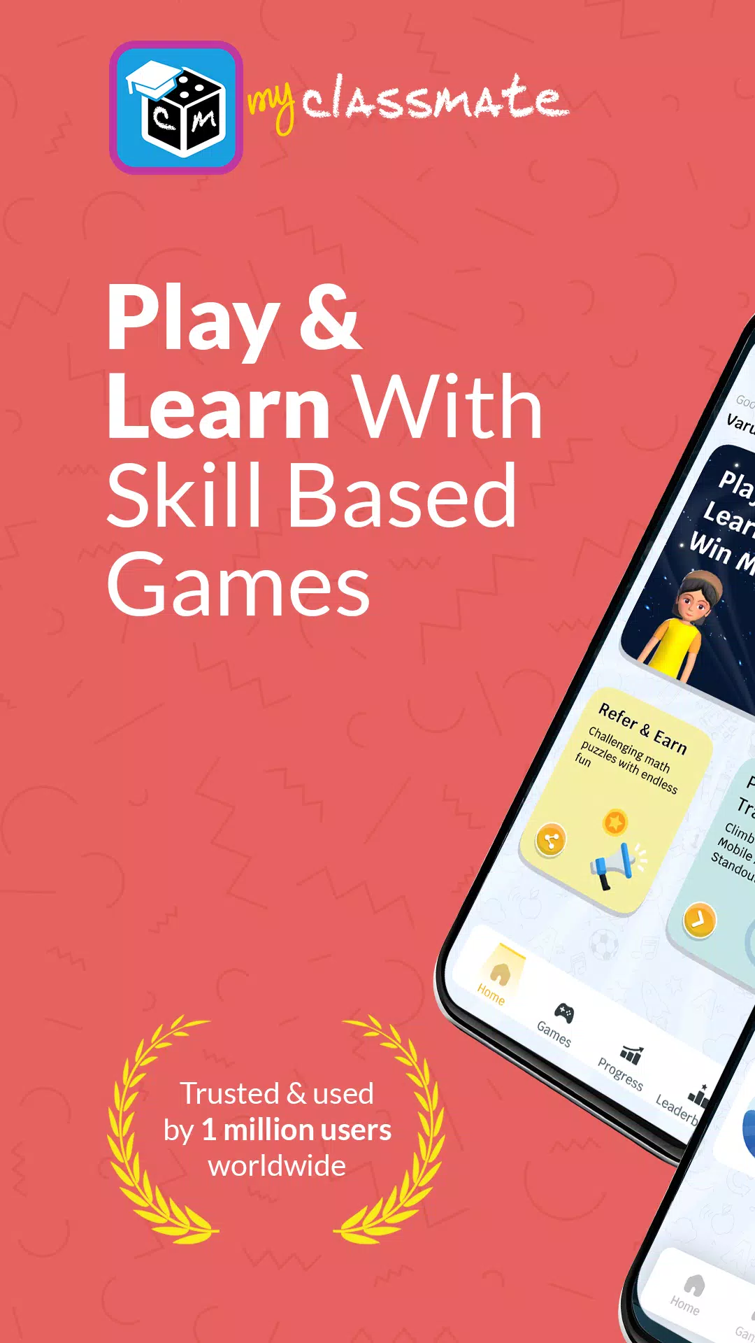 myClassmate App – Play & Learn Ảnh chụp màn hình 0