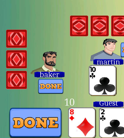 thirty one - 31 card game by makeup games Schermafbeelding 0