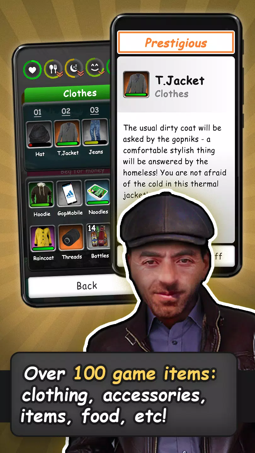 Homeless: Life Simulator ภาพหน้าจอ 1