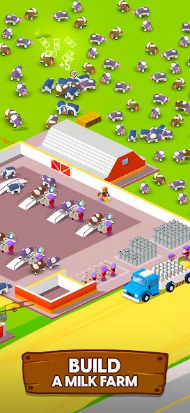 Milk Farm Tycoon Mod Schermafbeelding 3