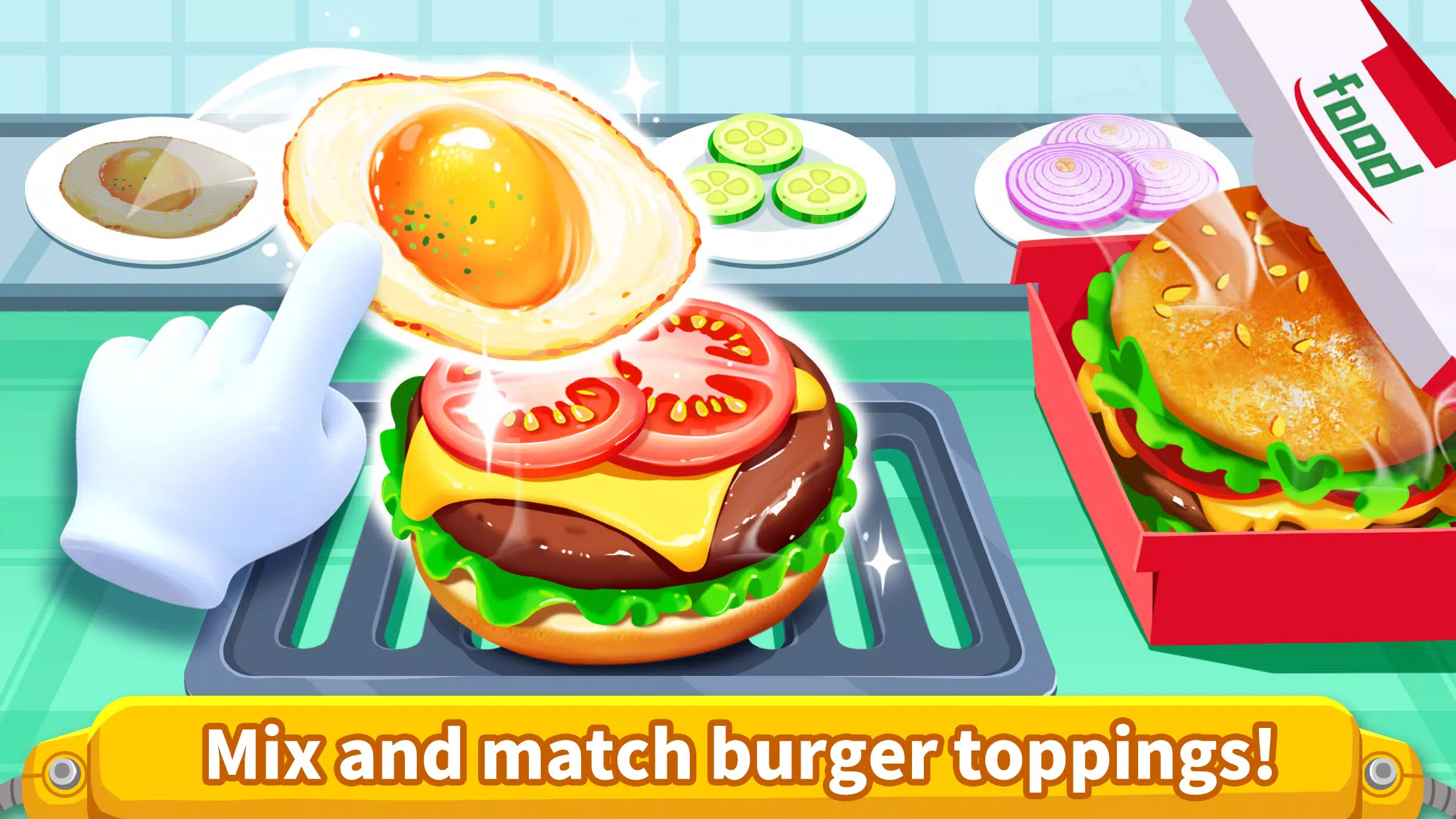 Little Panda’s Space Kitchen ภาพหน้าจอ 1