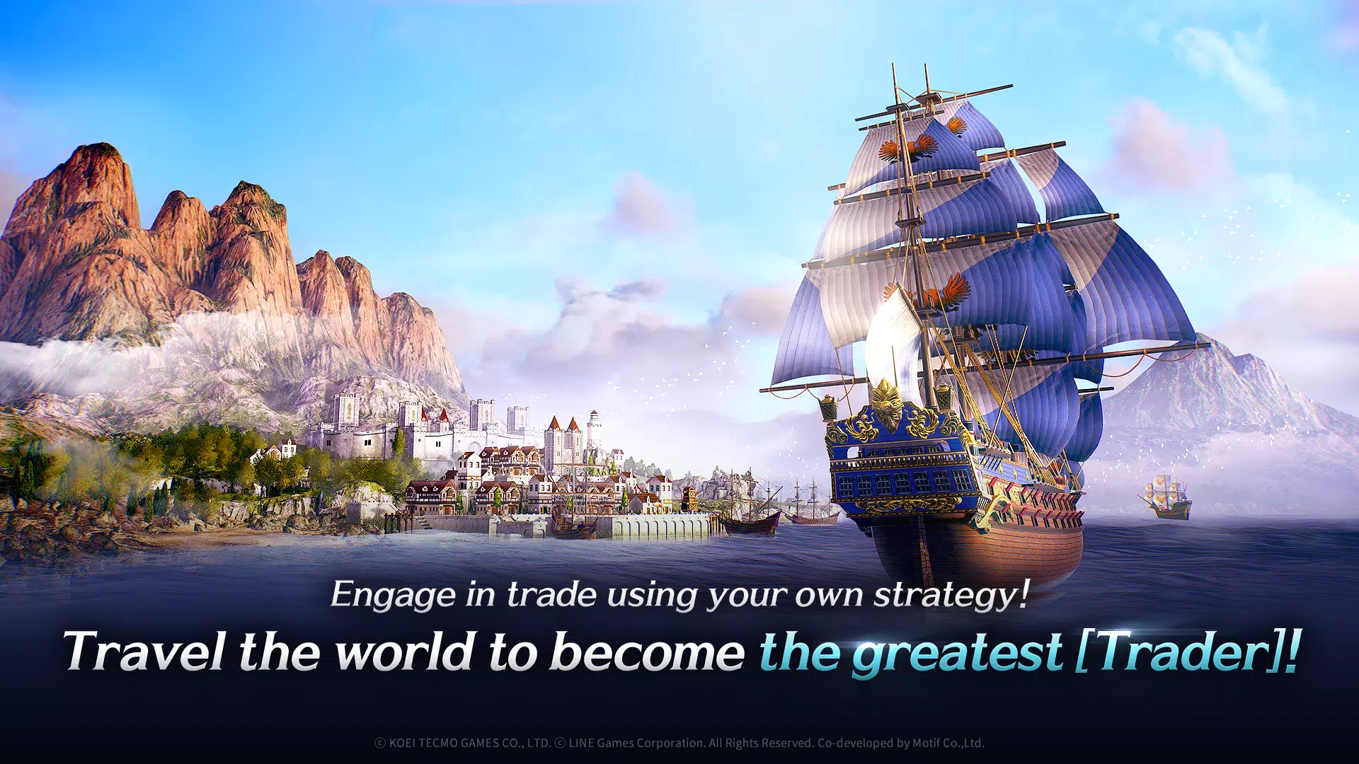 Uncharted Waters Origin Tangkapan skrin 3