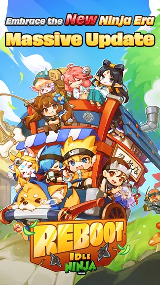 Idle Ninja Online: AFK MMORPG Tangkapan skrin 0