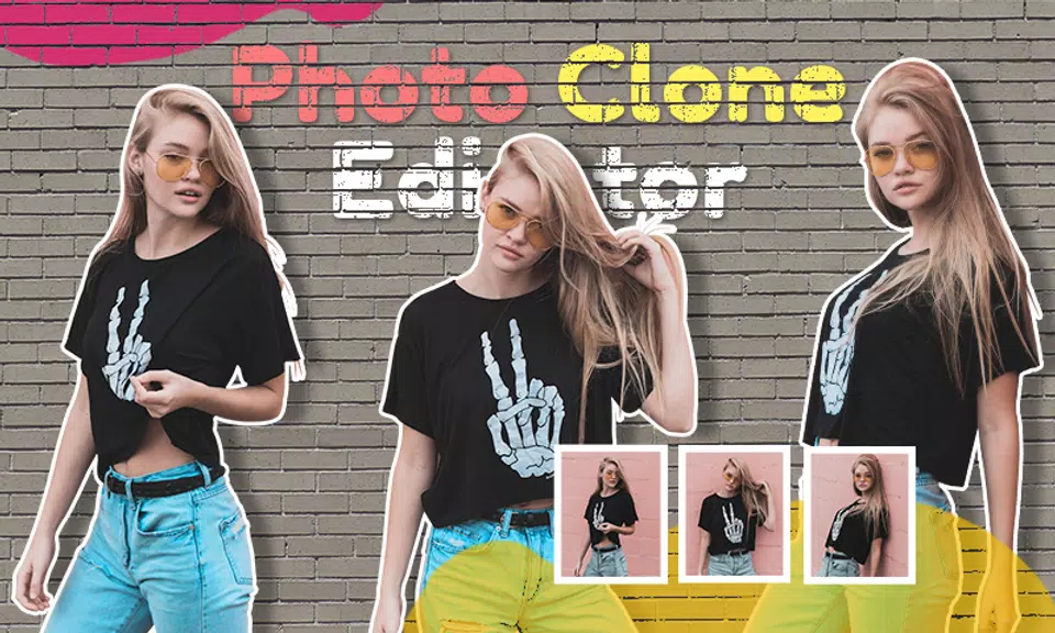 Photo Clone App twins Editor應用截圖第0張